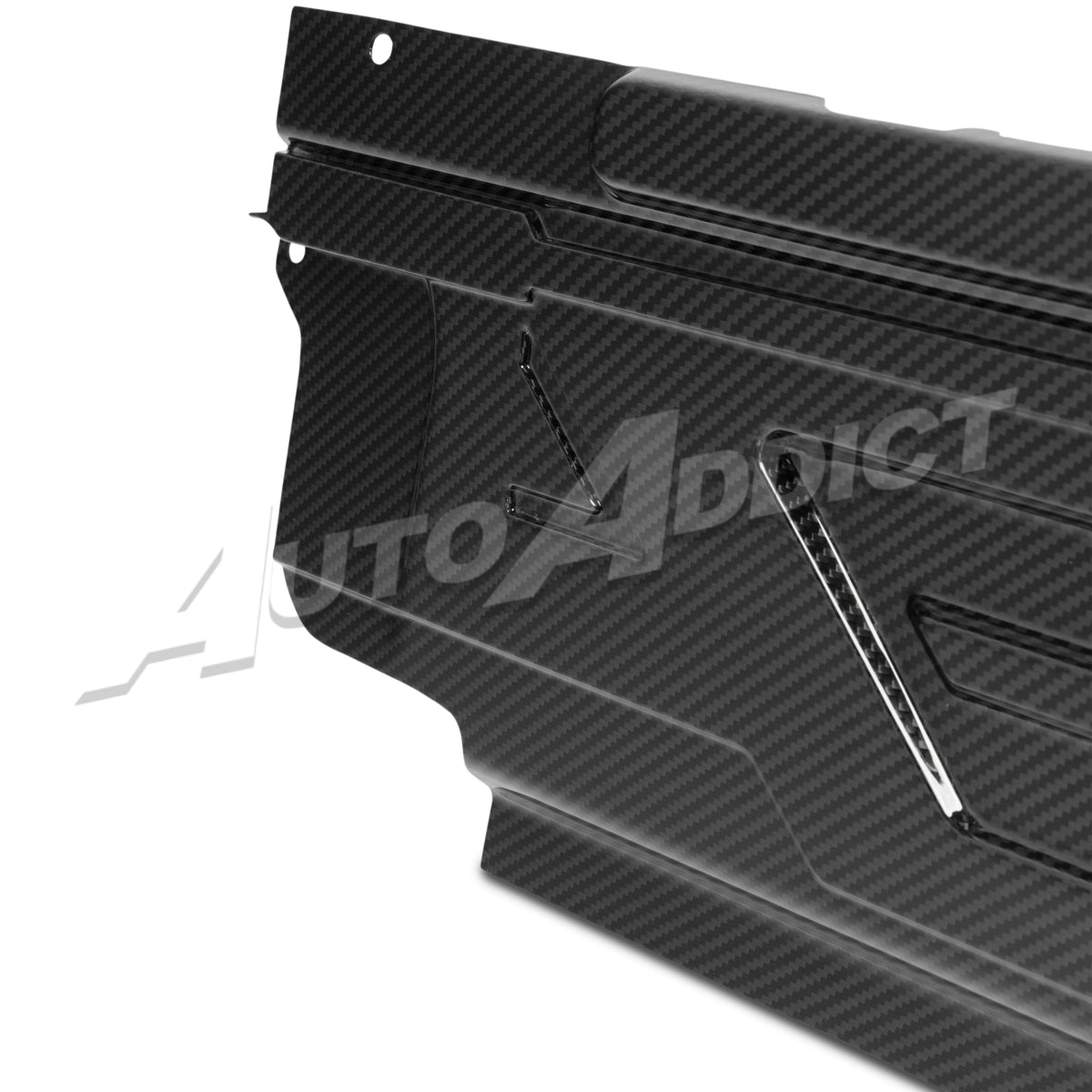 2021-2026 BMW G82 G83 M4 Dry Gloss Double Sided Carbon Fiber Engine Bay Cover