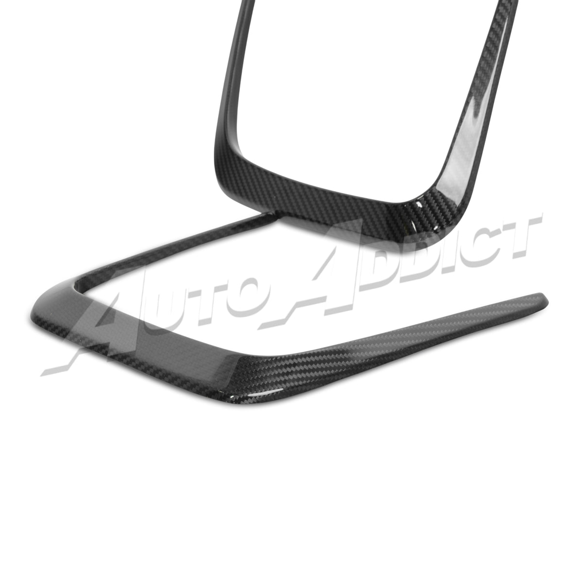 2021-2026 BMW G82 G83 M4 Dry Gloss Double Sided Carbon Fiber Front Hood Vents Covers Pair