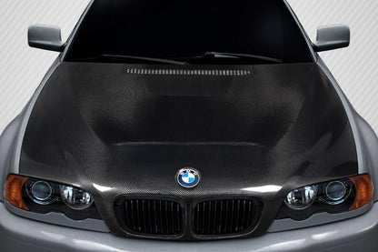 2000-2003 BMW 3 Series E46 2DR GTS Look Hood, Carbon Fiber - view 1