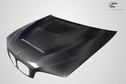 2000-2003 BMW 3 Series E46 2DR GTS Look Hood, Carbon Fiber - view 3