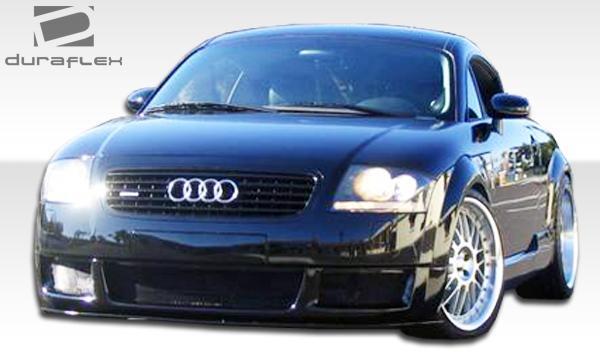2000-2006 Audi TT 8N RS4 Front Lip Under Spoiler Air Dam, Fiberglass - view 2