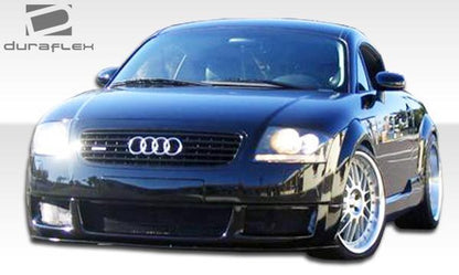 2000-2006 Audi TT 8N RS4 Front Lip Under Spoiler Air Dam, Fiberglass - view 2