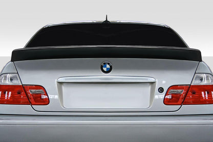 2000-2006 BMW 3 Series M3 E46 2DR Drag Look Rear Wing Spoiler - view 1
