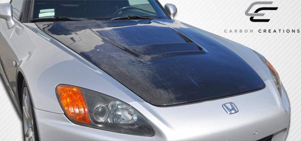 2000-2009 Honda S2000 A-Sport Hood, Carbon Fiber - view 2