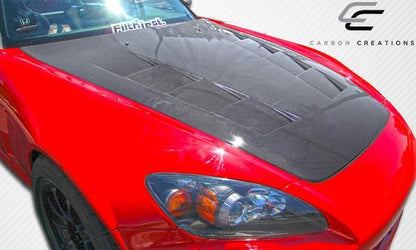 2000-2009 Honda S2000 TS-1 Hood, Carbon Fiber - view 2