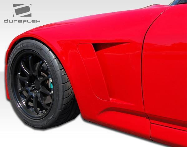 2000-2009 Honda S2000 A-Sport Front Fenders (+25mm), Fiberglass - view 2