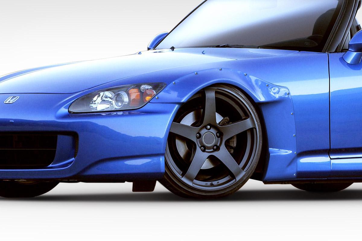 2000-2009 Honda S2000 Circuit Fender Flares, Fiberglass - view 3
