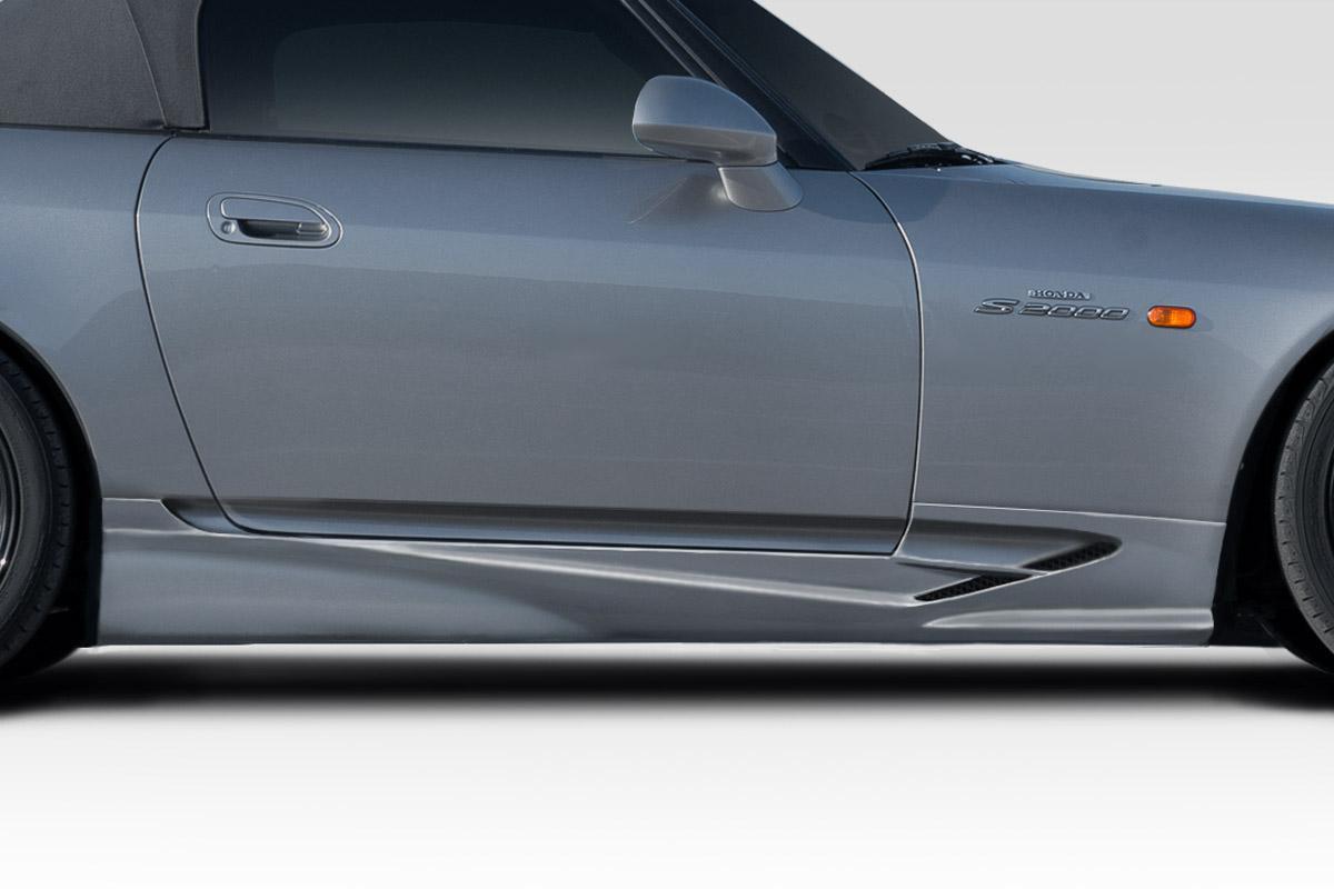 2000-2009 Honda S2000 VTX V2 Side Skirts Rocker Panels, Fiberglass - view 1