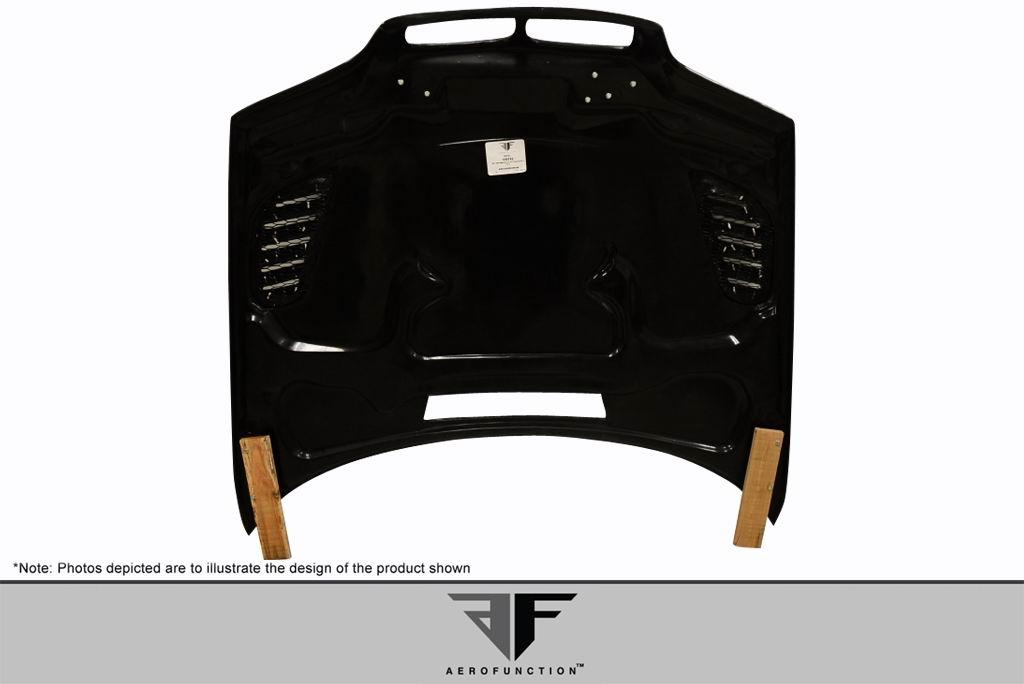 2001-2006 BMW M3 E46 Carbon AF-2 Hood, Carbon Fiber - view 6