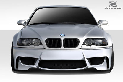 2001-2006 BMW M3 E46 1M Look Front Bumper Cover, Fiberglass - view 2