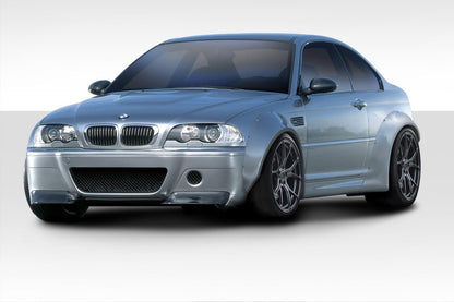 2001-2006 BMW M3 E46 Circuit 50mm Fender Flares Kit, Fiberglass - view 1