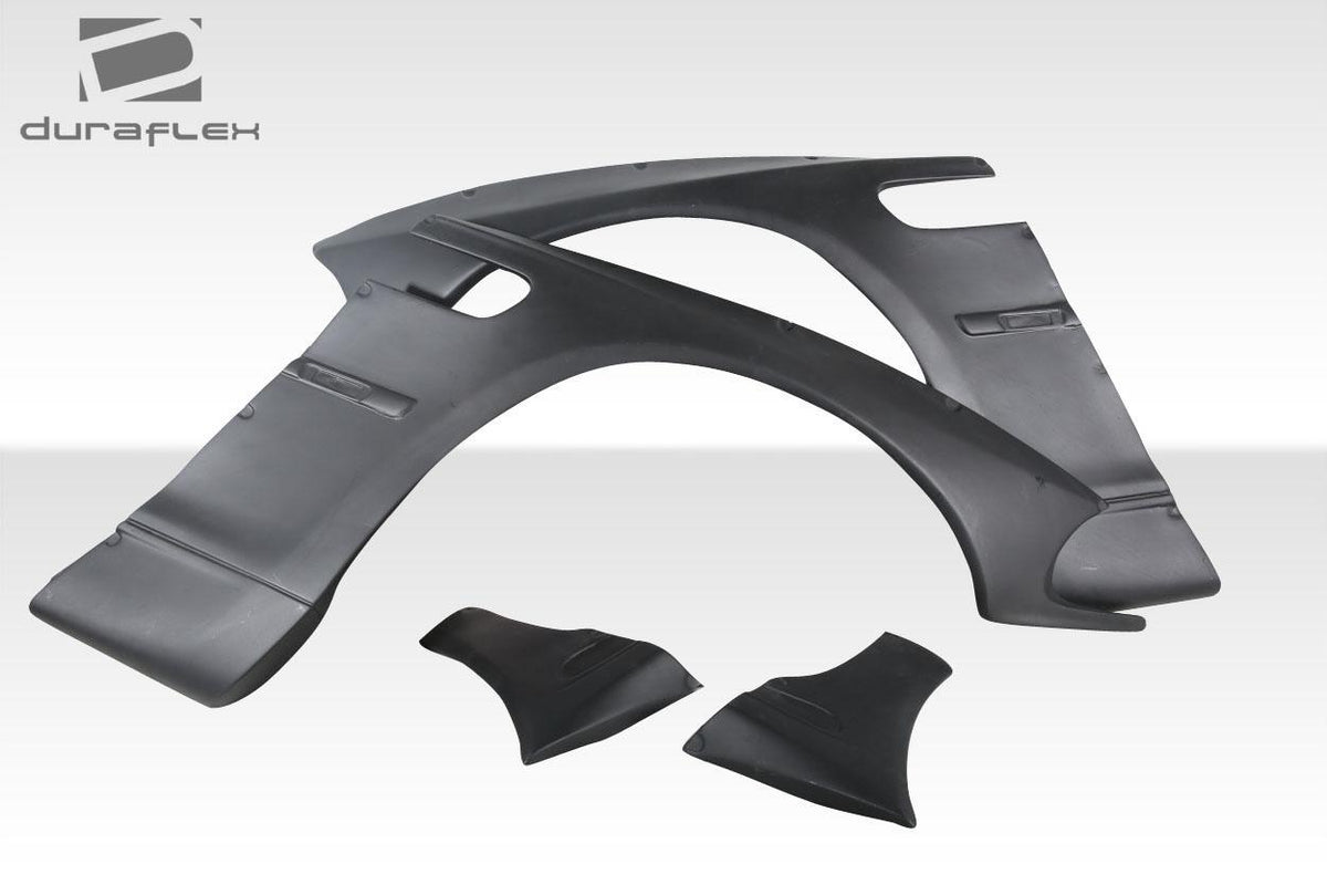 2001-2006 BMW M3 E46 Circuit Front Fender Flares, Fiberglass - view 3