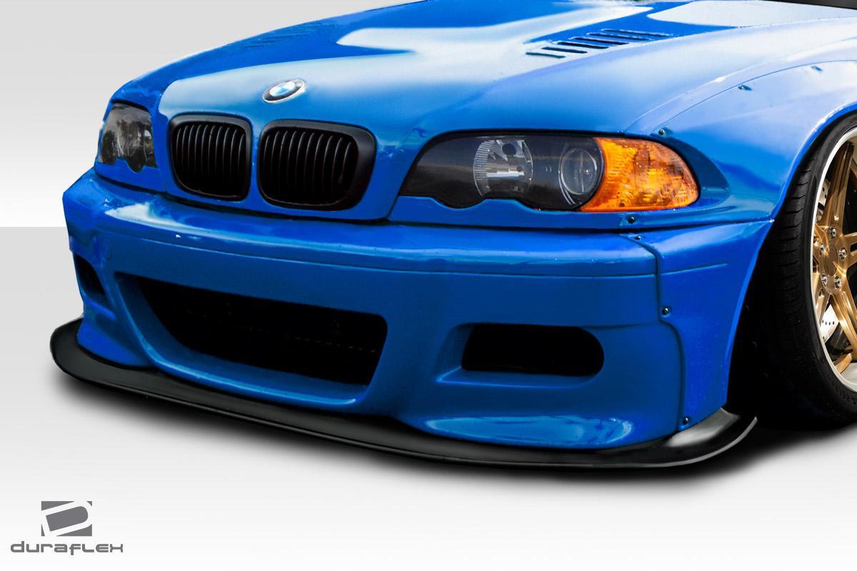 2001-2006 BMW M3 E46 Circuit Front Lip Spoiler, Fiberglass - view 2