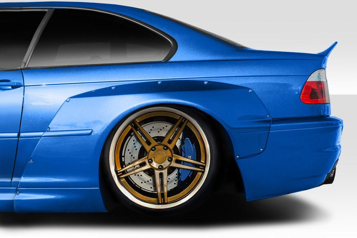2001-2006 BMW M3 E46 Circuit Wide Body Kit, Fiberglass - view 3
