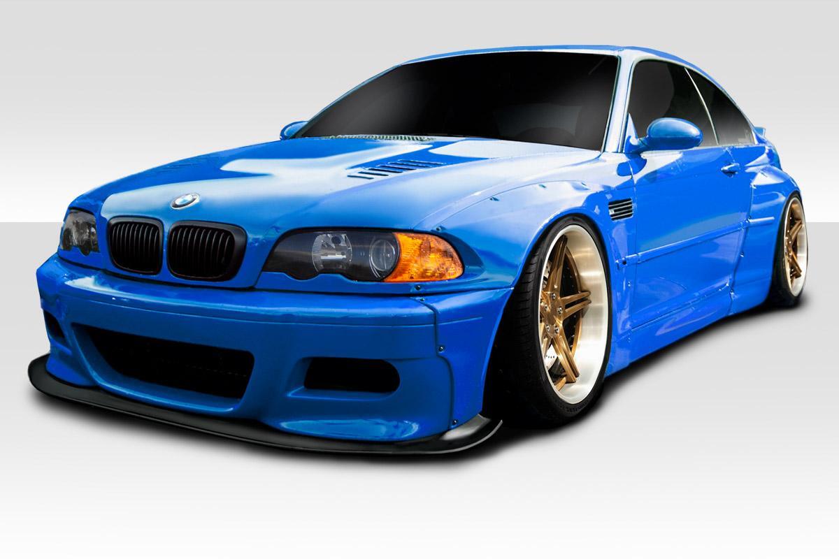 2001-2006 BMW M3 E46 Circuit Wide Body Kit, Fiberglass - view 1