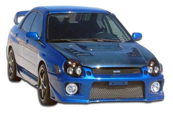 2002-2003 Subaru Impreza WRX STI Zero Front Bumper Cover, Fiberglass - view 1