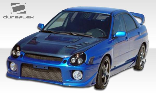 2002-2003 Subaru Impreza WRX STI Zero Front Bumper Cover, Fiberglass - view 3