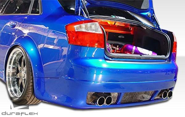 2002-2005 Audi A4 B6 4DR R-1 Rear Lip Under Spoiler Air Dam (euro - view 2