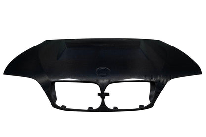 2002-2005 BMW 3 Series E46 4DR D-1 Hood, Carbon Fiber - view 5