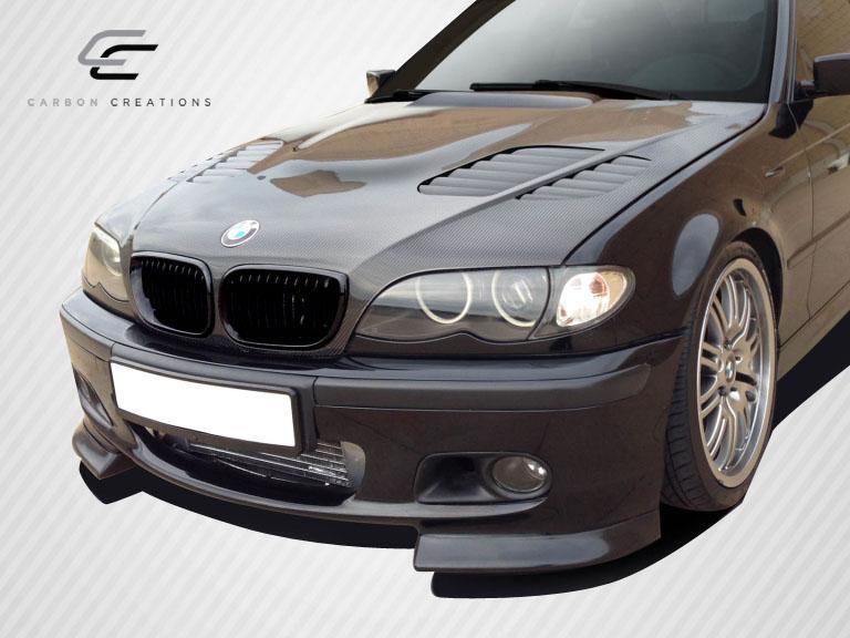 2002-2005 BMW 3 Series E46 4DR DriTech GTR Hood, Carbon Fiber - view 2