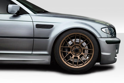 2002-2005 BMW 3 Series E46 4DR M3 Look Front Fenders, Fiberglass - view 1