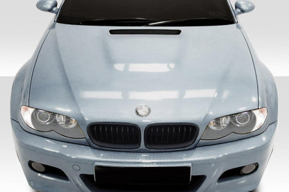 2002-2005 BMW 3 Series E46 4DR M3 Look Hood, Fiberglass - view 1
