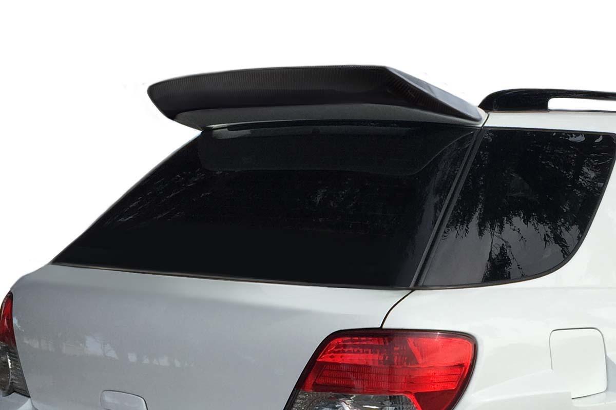 2002-2007 Subaru Impreza 5DR Maki Rear Wing Spoiler, Carbon Fiber - view 1