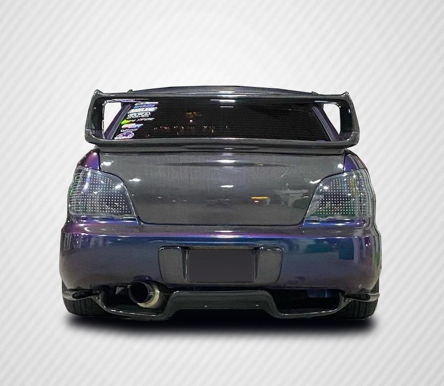 2002-2007 Subaru Impreza WRX STI 4DR STI Look Wing Trunk Lid Spoiler - view 1