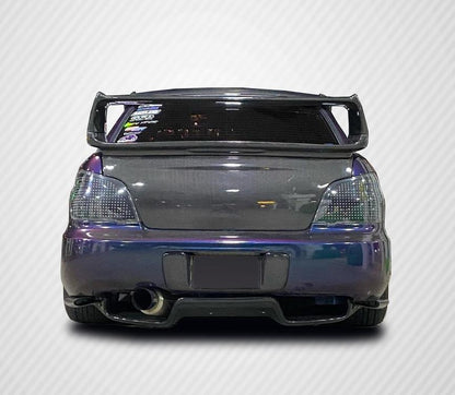 2002-2007 Subaru Impreza WRX STI 4DR STI Look Wing Trunk Lid Spoiler - view 1