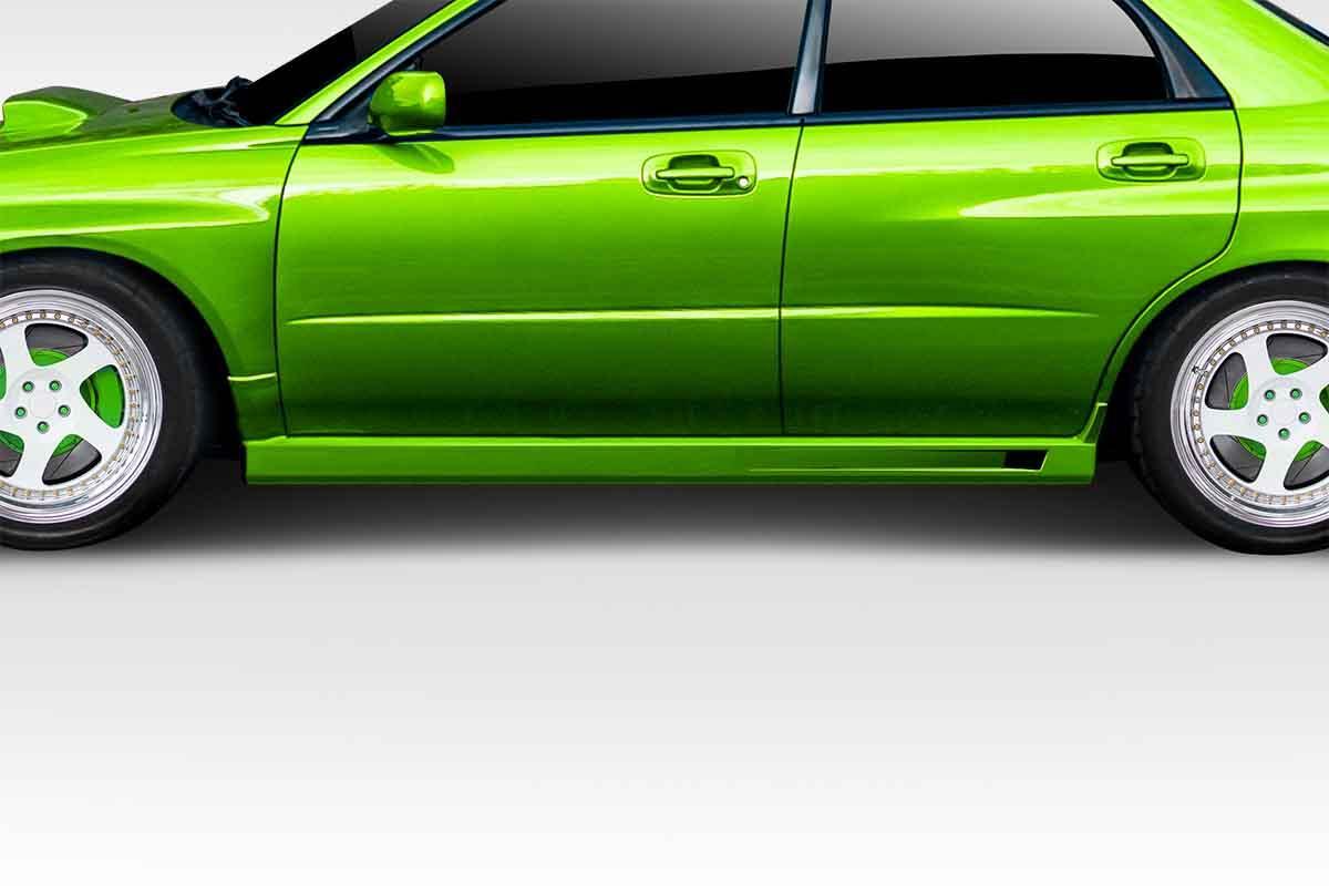2002-2007 Subaru Impreza WRX STI 4DR M-1 Side Skirt Rocker Panels - view 1