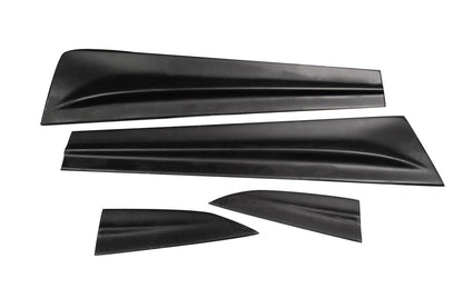 2002-2007 Subaru Impreza WRX STI 4DR Reva Rear Door Canards - view 2