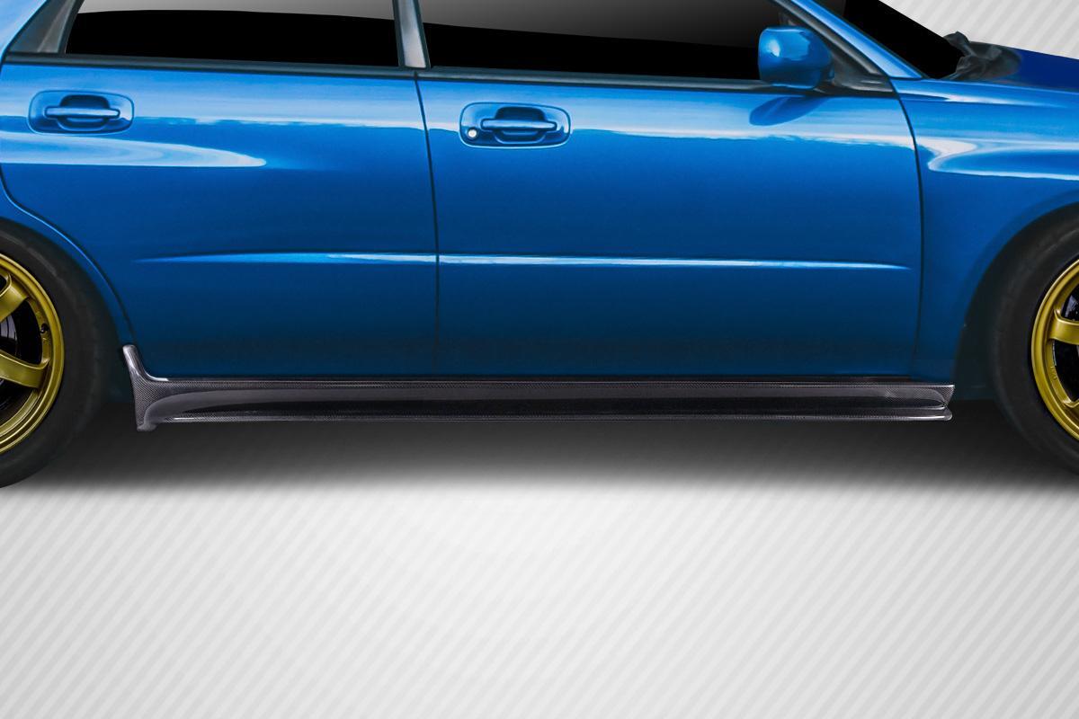 2002-2007 Subaru Impreza WRX STI VRS Side Skirts Rocker Panels - view 1