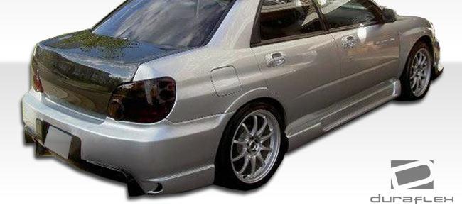 2002-2007 Subaru Impreza WRX STI I-Spec Side Skirts Rocker Panels - view 3
