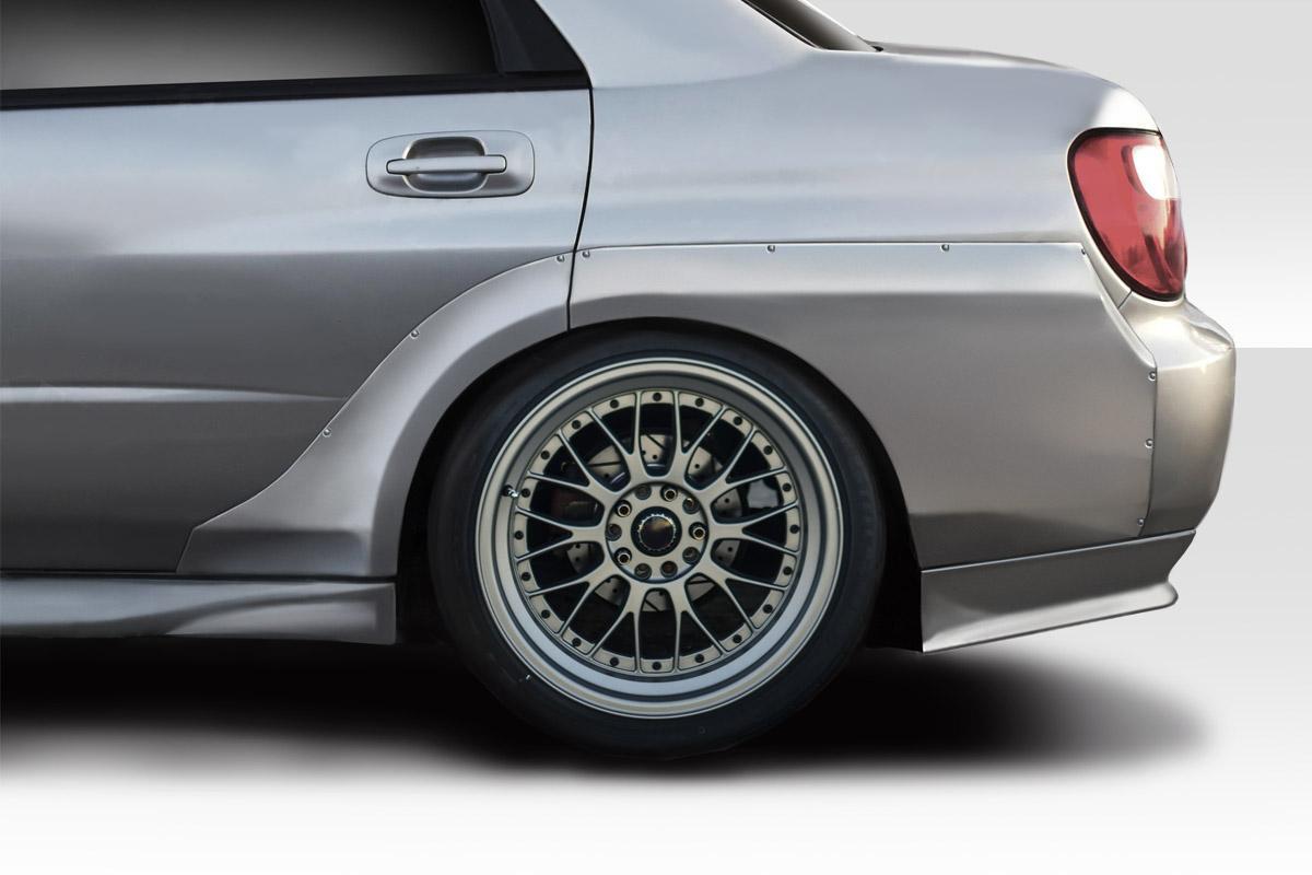 2002-2007 Subaru Impreza WRX STI VRS Wide Body Rear Fender Flares - view 1