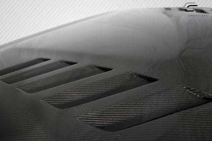 2003-2006 Nissan 350Z Z33 DriTech TS-2 Hood, Carbon Fiber - view 5