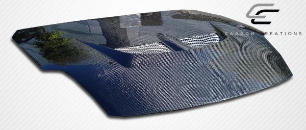 2003-2006 Nissan 350Z Z33 Evo Hood, Carbon Fiber - view 6