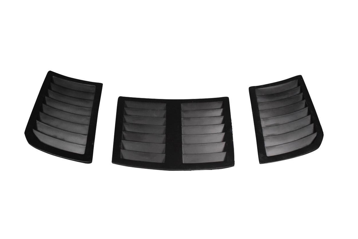 2003-2006 Nissan 350Z Z33 GT1 Hood Vents, Fiberglass - view 2