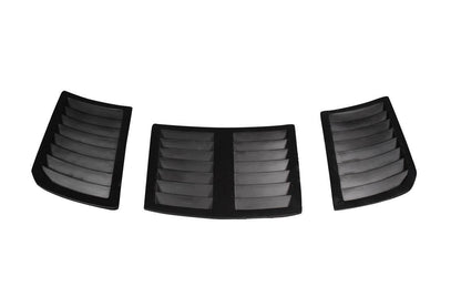 2003-2006 Nissan 350Z Z33 GT1 Hood Vents, Fiberglass - view 2