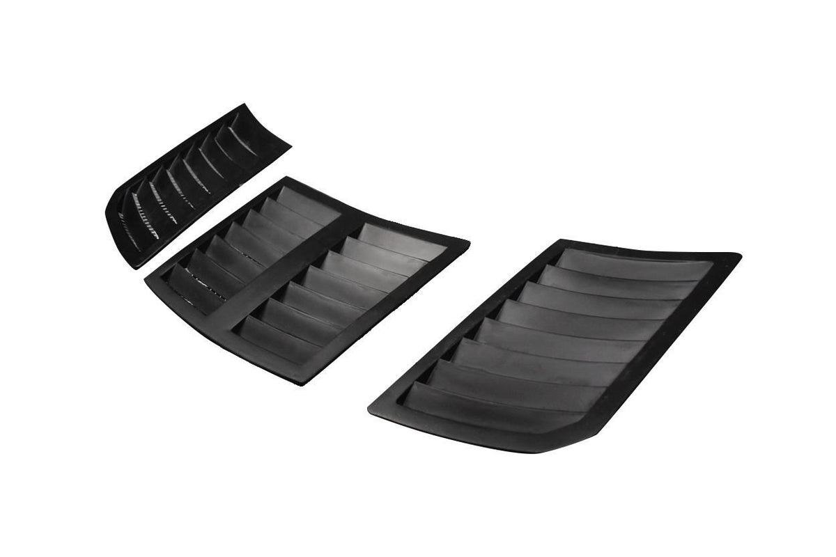2003-2006 Nissan 350Z Z33 GT1 Hood Vents, Fiberglass - view 3