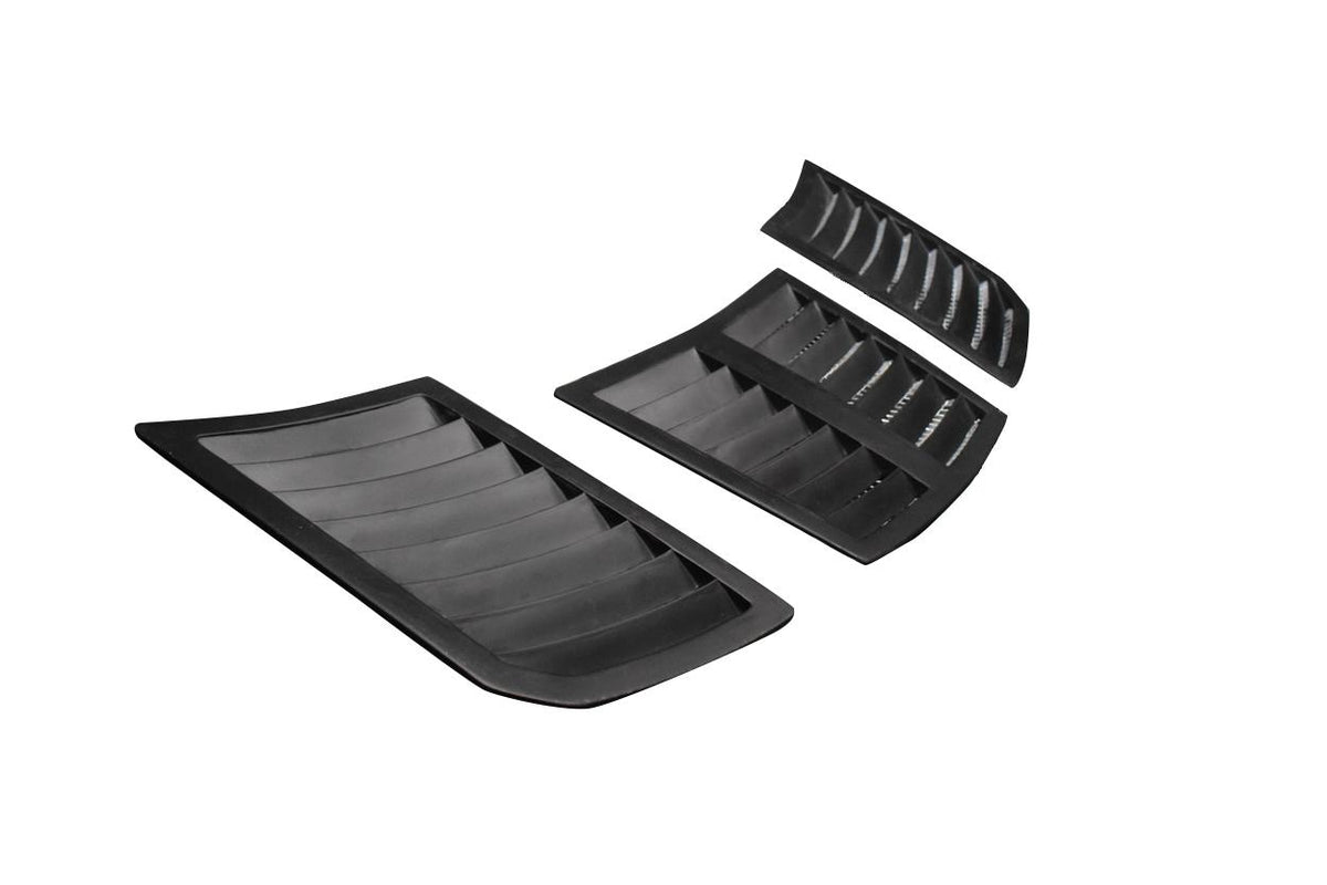 2003-2006 Nissan 350Z Z33 GT1 Hood Vents, Fiberglass - view 4