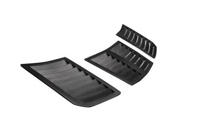 2003-2006 Nissan 350Z Z33 GT1 Hood Vents, Fiberglass - view 4