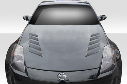 2003-2006 Nissan 350Z Z33 TS-2 Hood, Fiberglass - view 1