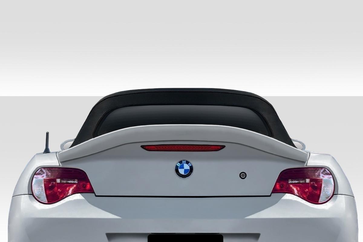 2003-2008 BMW Z4 E85 Ducktail Rear Wing Spoiler, Fiberglass - view 1