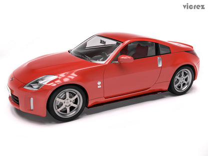 2003-2008 Nissan 350Z Side Skirt Splitters, 2-Piece Modular - view 2