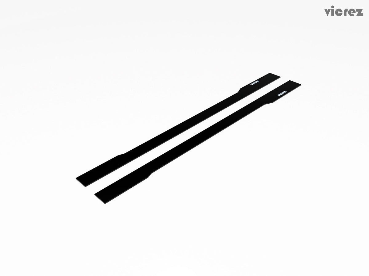 2003-2008 Nissan 350Z Side Skirt Splitters, 2-Piece Modular - view 3