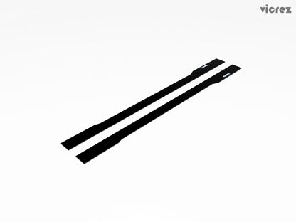 2003-2008 Nissan 350Z Side Skirt Splitters, 2-Piece Modular - view 3