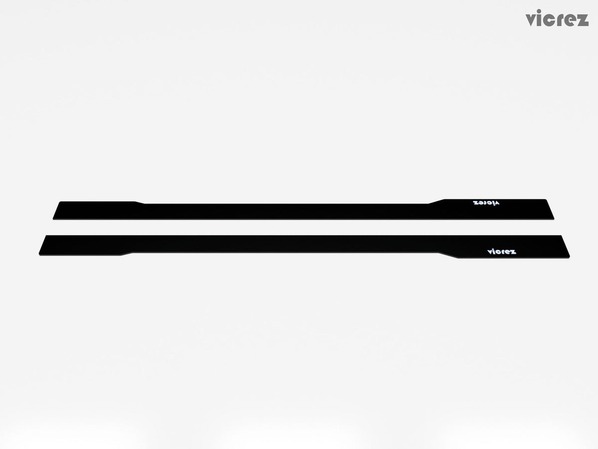 2003-2008 Nissan 350Z Side Skirt Splitters, 2-Piece Modular - view 4