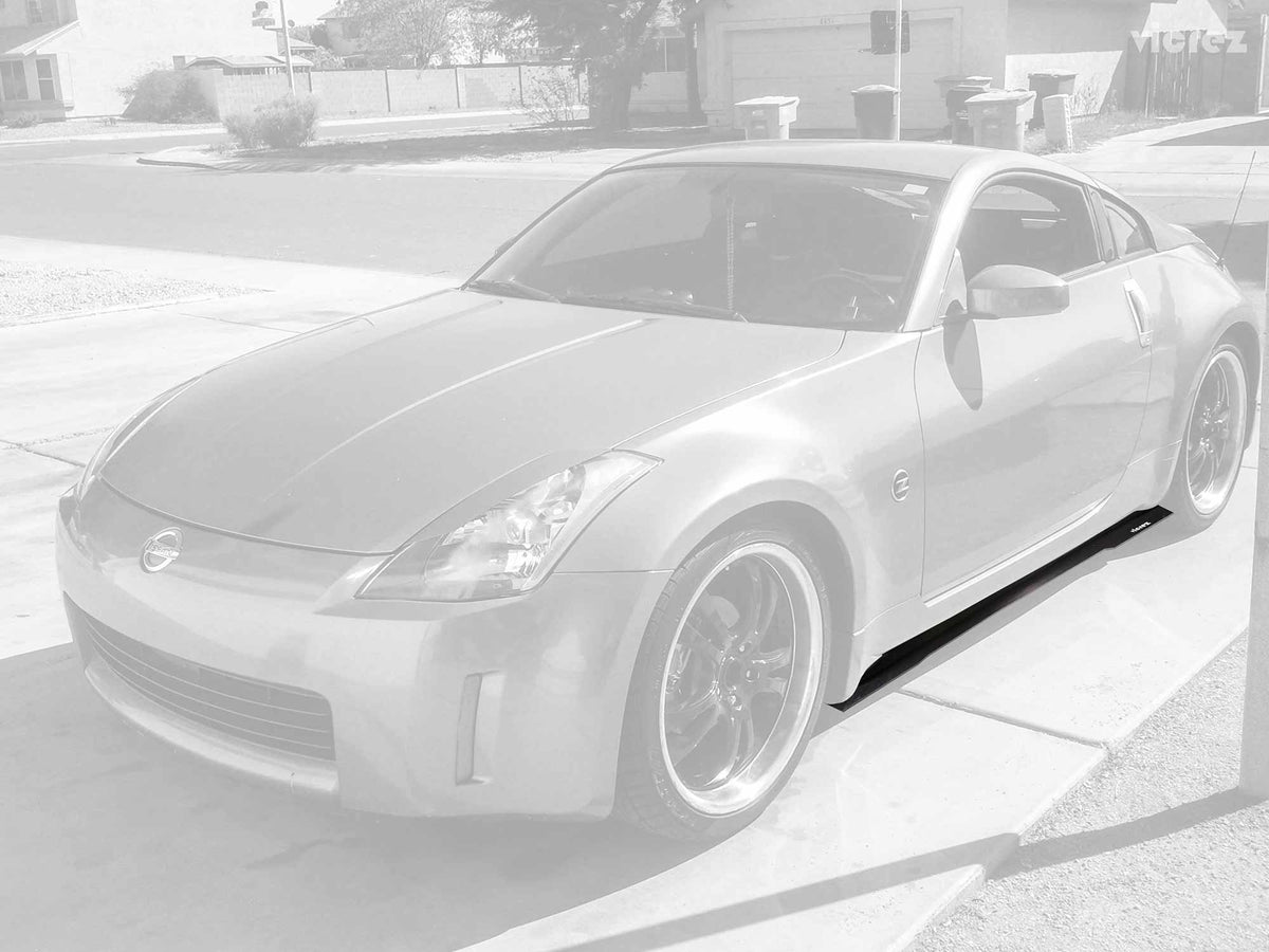 2003-2008 Nissan 350Z Side Skirt Splitters, 2-Piece Modular - view 6