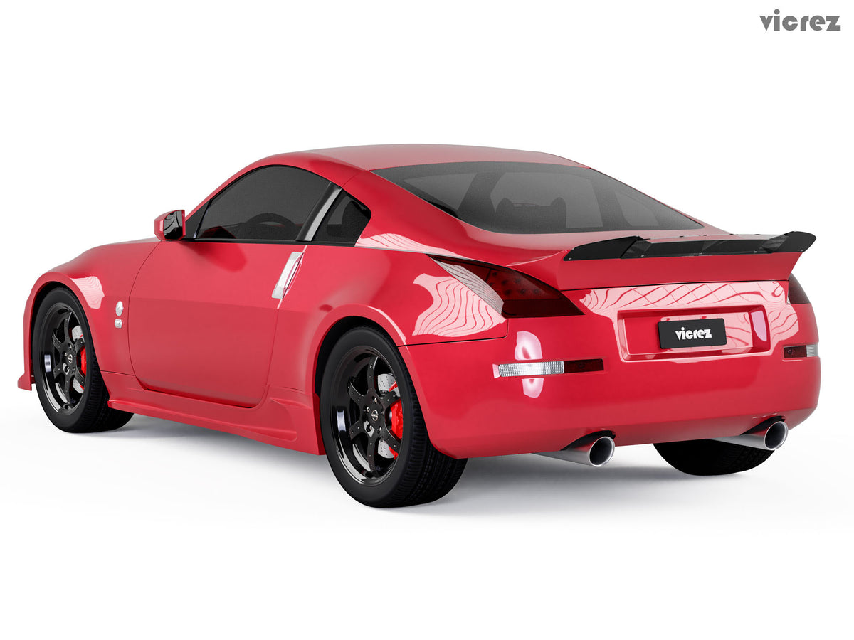 2003-2008 Nissan 350Z V3R Wicker Bill for Ducktail Spoiler - view 6