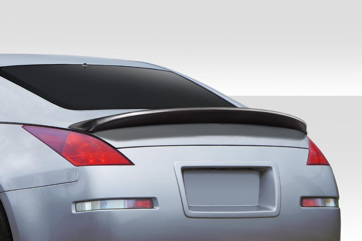 2003-2008 Nissan 350Z Z33 2DR Coupe BZ Rear Wing Spoiler, Fiberglass - view 1